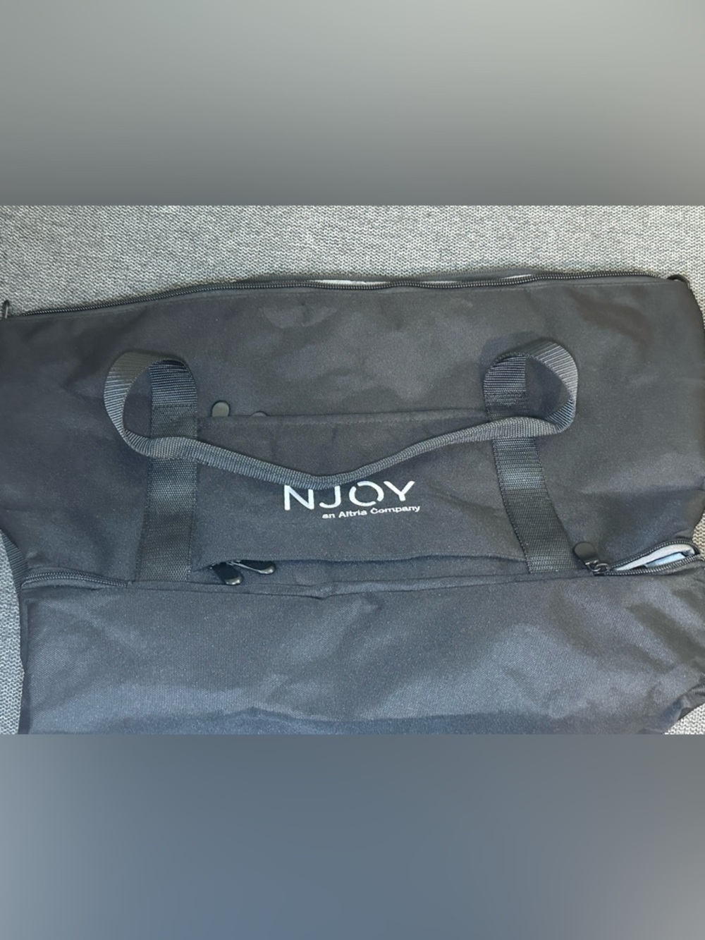 Catalina Deluxe Small Weekender Duffel Bag Black NWT – NJOY Logo - Picture 6 of 7